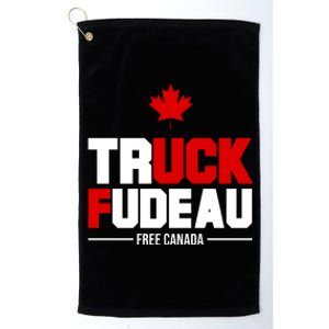 Truck Fudeau Fuck Free Canada Platinum Collection Golf Towel