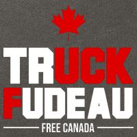 Truck Fudeau Fuck Free Canada Cotton Canvas Backpack