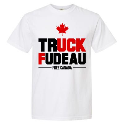 Truck Fudeau Fuck Free Canada Garment-Dyed Heavyweight T-Shirt