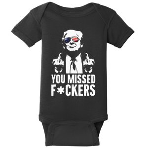 Trump Fight Fight Fight Baby Bodysuit