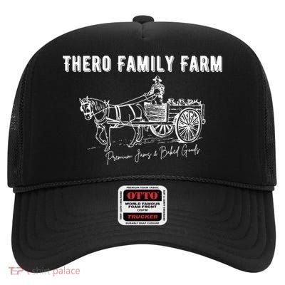 Thero Family Farm High Crown Mesh Back Trucker Hat