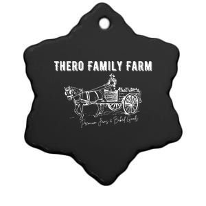 Thero Family Farm Ceramic Star Ornament