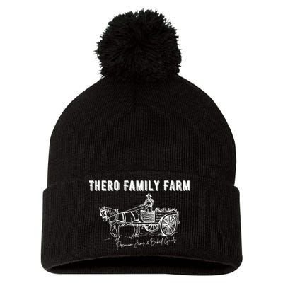 Thero Family Farm Pom Pom 12in Knit Beanie