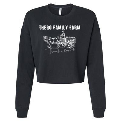 Thero Family Farm Cropped Pullover Crew