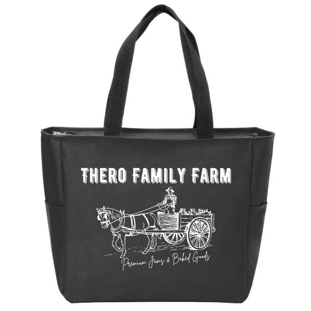 Thero Family Farm Zip Tote Bag