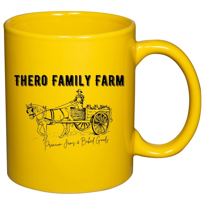 Thero Family Farm 11oz C Handle Ceramic Mug