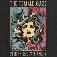 The Female Gaze Petrify The Patriarchy Medusa Cool Comfort Performance Bucket Hat