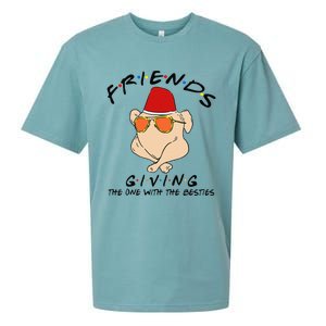 Turkey Friends Giving Happy Friendsgiving Funny Thanksgiving Sueded Cloud Jersey T-Shirt