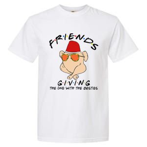 Turkey Friends Giving Happy Friendsgiving Funny Thanksgiving Garment-Dyed Heavyweight T-Shirt