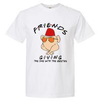 Turkey Friends Giving Happy Friendsgiving Funny Thanksgiving Garment-Dyed Heavyweight T-Shirt