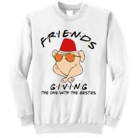 Turkey Friends Giving Happy Friendsgiving Funny Thanksgiving Sweatshirt