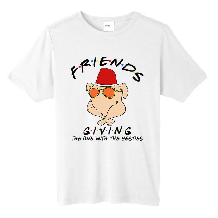 Turkey Friends Giving Happy Friendsgiving Funny Thanksgiving Tall Fusion ChromaSoft Performance T-Shirt