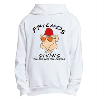 Turkey Friends Giving Happy Friendsgiving Funny Thanksgiving Urban Pullover Hoodie