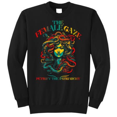 The Female Gaze Petrify The Patriarchy Medusa Sweatshirt