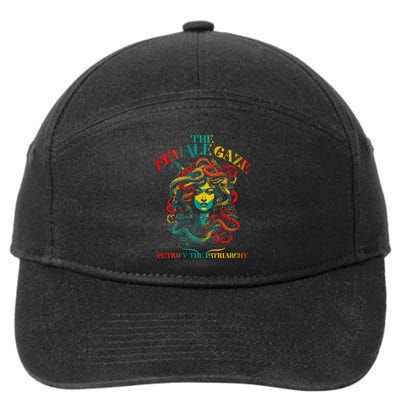 The Female Gaze Petrify The Patriarchy Medusa 7-Panel Snapback Hat