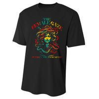 The Female Gaze Petrify The Patriarchy Medusa Performance Sprint T-Shirt