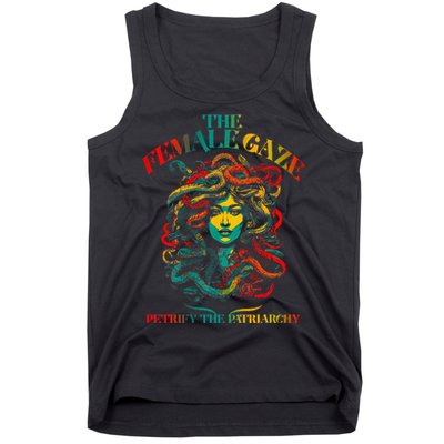 The Female Gaze Petrify The Patriarchy Medusa Tank Top