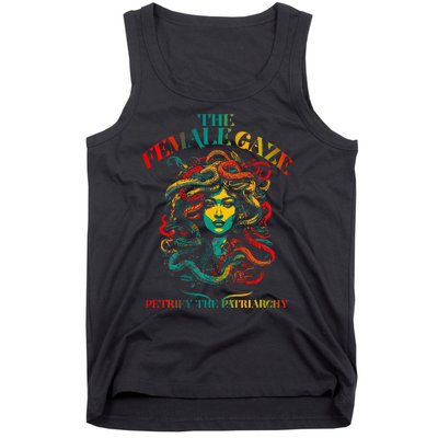 The Female Gaze Petrify The Patriarchy Medusa Tank Top