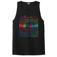 Team Fourth Grade Tie Dye Back To School 4th Grade Teacher PosiCharge Competitor Tank