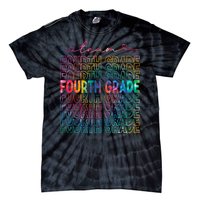 Team Fourth Grade Tie Dye Back To School 4th Grade Teacher Tie-Dye T-Shirt