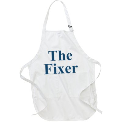 The Fixer Gear Father Day Uncle Gift For Handyman Full-Length Apron With Pockets