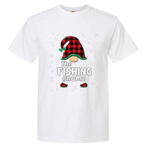 The Fishing Gnome Funny Matching Family Christmas Xmas Holiday Garment-Dyed Heavyweight T-Shirt