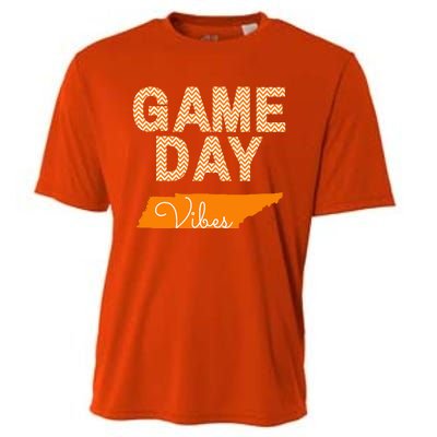 Tennessee Football Game Day Vibes Fall Tailgate Cooling Performance Crew T-Shirt