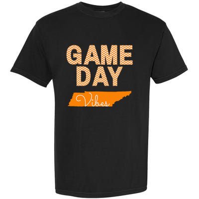 Tennessee Football Game Day Vibes Fall Tailgate Garment-Dyed Heavyweight T-Shirt