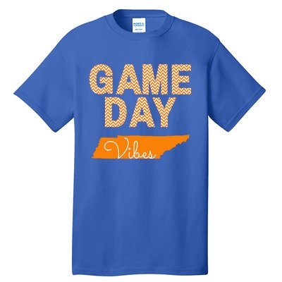 Tennessee Football Game Day Vibes Fall Tailgate Tall T-Shirt