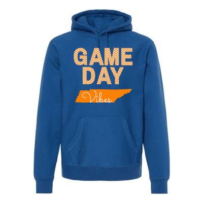 Tennessee Football Game Day Vibes Fall Tailgate Premium Hoodie