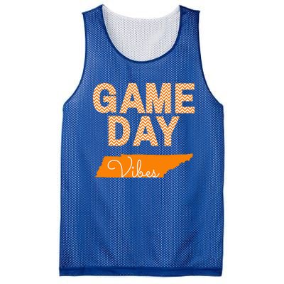 Tennessee Football Game Day Vibes Fall Tailgate Mesh Reversible Basketball Jersey Tank