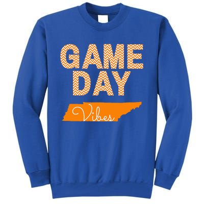 Tennessee Football Game Day Vibes Fall Tailgate Tall Sweatshirt