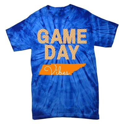 Tennessee Football Game Day Vibes Fall Tailgate Tie-Dye T-Shirt