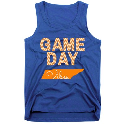 Tennessee Football Game Day Vibes Fall Tailgate Tank Top