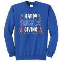 Turkey Friends Giving Cute Gift Happy Friendsgiving Thanksgiving Cute Gift Sweatshirt