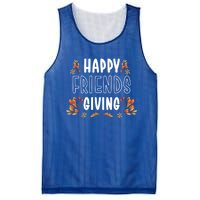 Turkey Friends Giving Cute Gift Happy Friendsgiving Thanksgiving Cute Gift Mesh Reversible Basketball Jersey Tank