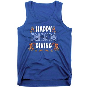 Turkey Friends Giving Cute Gift Happy Friendsgiving Thanksgiving Cute Gift Tank Top