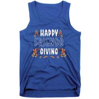 Turkey Friends Giving Cute Gift Happy Friendsgiving Thanksgiving Cute Gift Tank Top