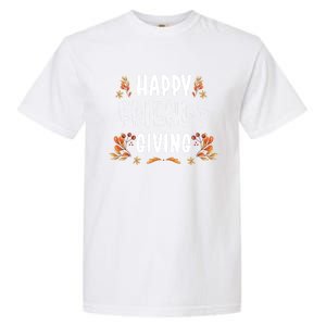 Turkey Friends Giving Cute Gift Happy Friendsgiving Thanksgiving Cute Gift Garment-Dyed Heavyweight T-Shirt