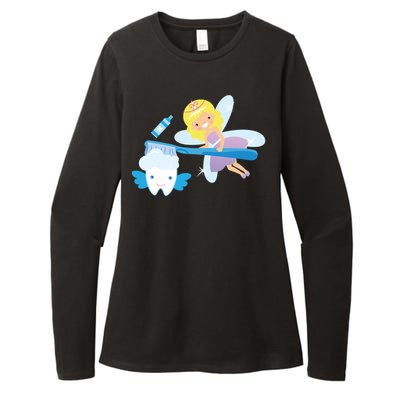 Tooth Fairy Godmother Fairy Tales Novelty Gift Womens CVC Long Sleeve Shirt