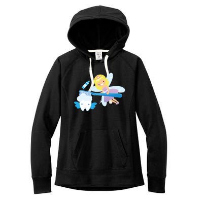 Tooth Fairy Godmother Fairy Tales Novelty Gift Women's Fleece Hoodie