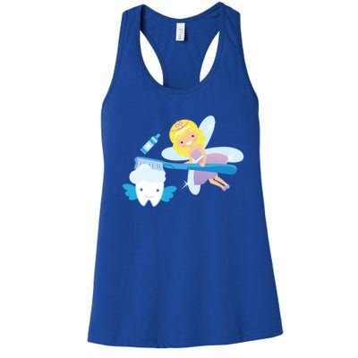 Tooth Fairy Godmother Fairy Tales Novelty Gift Women's Racerback Tank