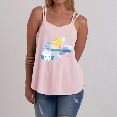 Tooth Fairy Godmother Fairy Tales Novelty Gift Women's Strappy Tank