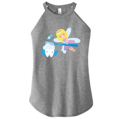 Tooth Fairy Godmother Fairy Tales Novelty Gift Women's Perfect Tri Rocker Tank