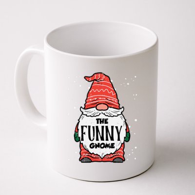 The Funny Gnome Xmas Matching Christmas Pajamas For Family Gift Coffee Mug