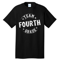 Team Fourth Grade Teacher Student Back To School 4th Grade Tall T-Shirt