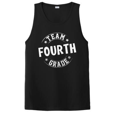 Team Fourth Grade Teacher Student Back To School 4th Grade PosiCharge Competitor Tank