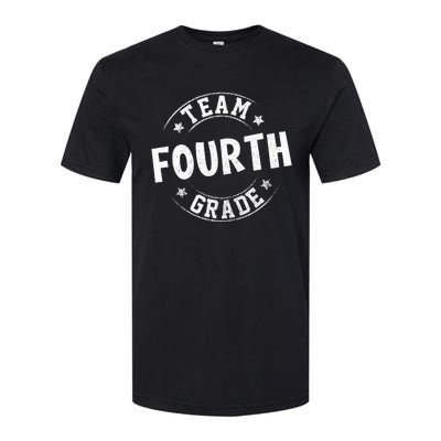 Team Fourth Grade Teacher Student Back To School 4th Grade Softstyle CVC T-Shirt