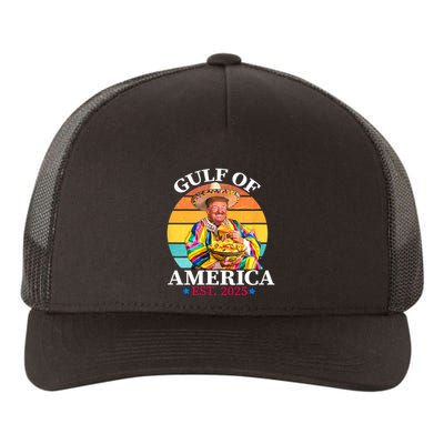 Trump Funny Gulf Of Us America Est 2025 Yupoong Adult 5-Panel Trucker Hat