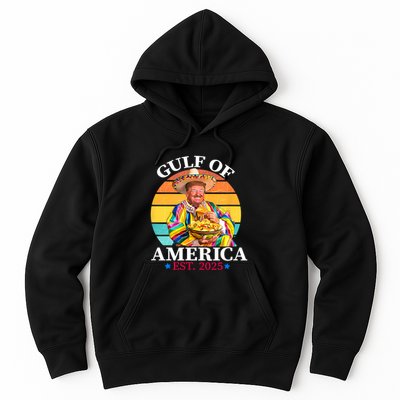 Trump Funny Gulf Of Us America Est 2025 Hoodie
